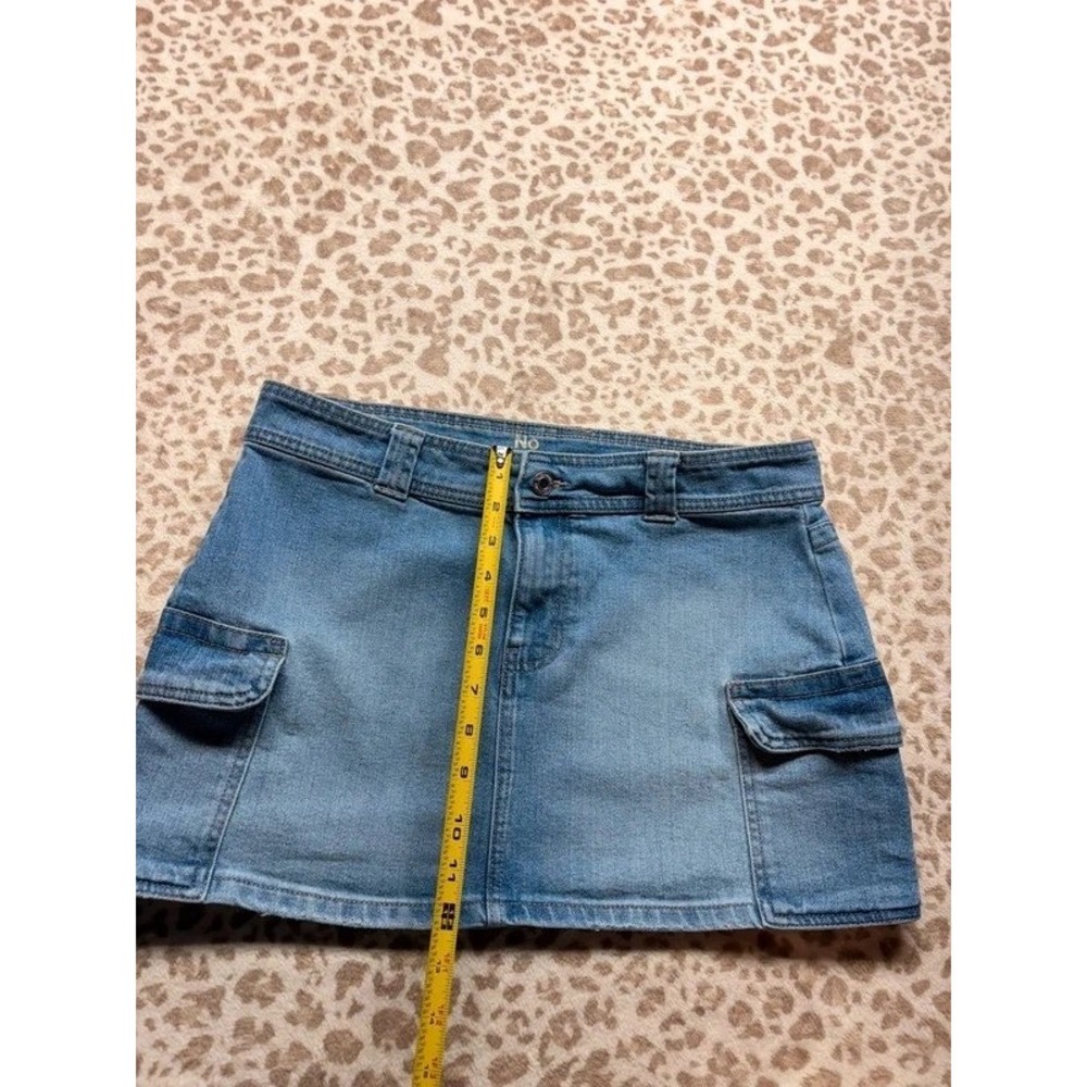 Trendy Y2K Cargo Denim Mini Skirt - Picture 8 of 8